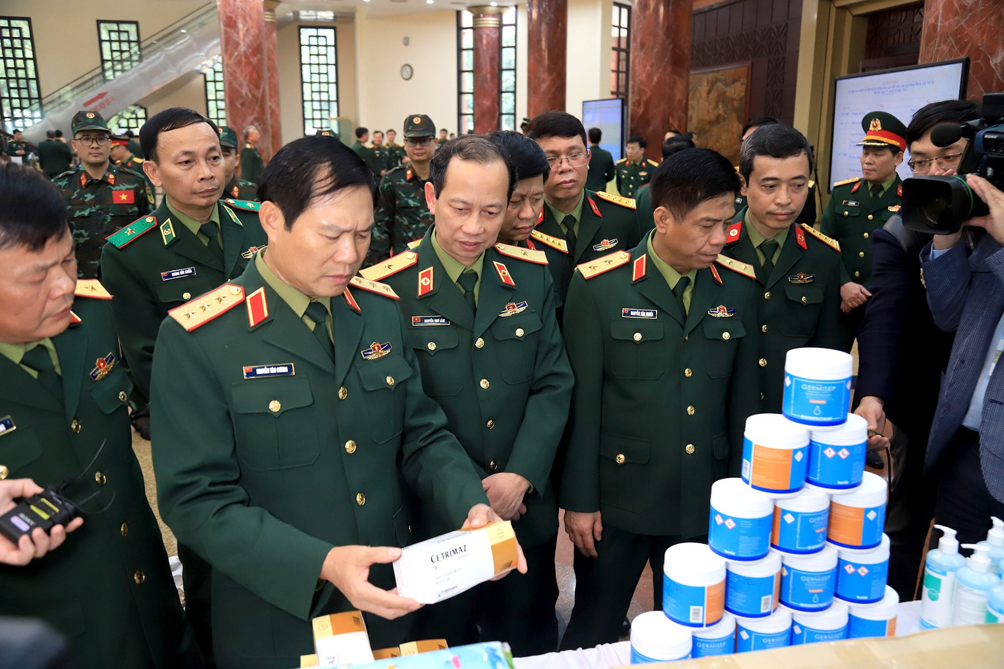 Thuong tuong Nguyen Tan Cuong Tong tham muu truong QDND Viet Nam min - Việt Nam cử 76 quân nhân tham gia cứu nạn tại Thổ Nhĩ Kỳ