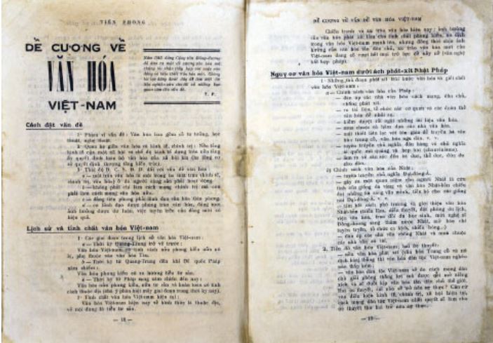 Toan van De cuong ve van hoa Viet Nam min - Những dự báo sáng suốt từ 80 năm trước của Đề cương văn hóa