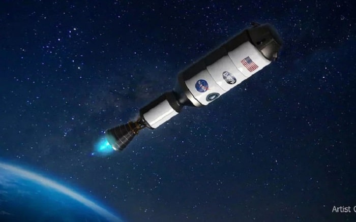 dong co ten lua min - NASA nghiên cứu động cơ tên lửa có thể đưa con người lên sao Hỏa trong 45 ngày