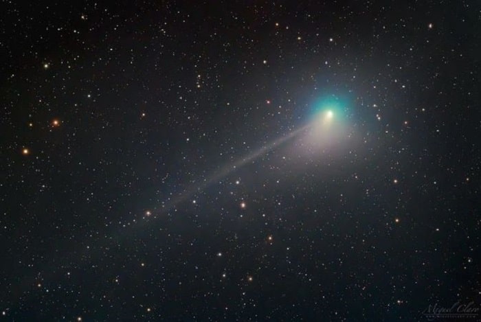 sao choi 2 min - Hôm nay, sao chổi bay gần Trái Đất nhất trong vòng 50.000 năm