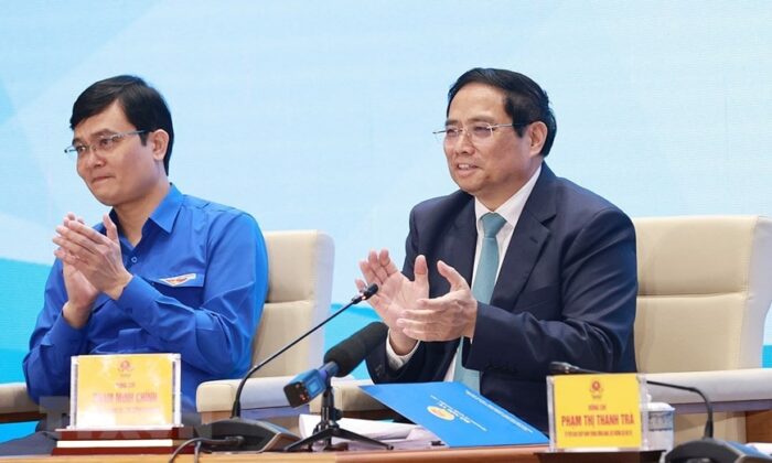 14 min 6 700x420 - Hình ảnh Thủ tướng Phạm Minh Chính tham gia đối thoại với thanh niên