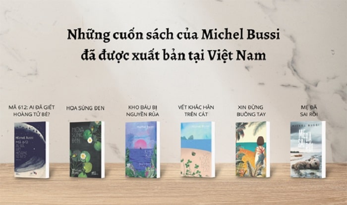 Cac tac pham cua Michel Bussi da xuat ban tai Viet Nam min - Nhà văn Pháp Michel Bussi: “Tôi đặc biệt chú trọng tới các nhân vật nữ”