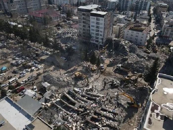 Canh do nat sau tran dong dat tai Adiyaman min - Thảm họa động đất ở Thổ Nhĩ Kỳ: Gần 7.000 người nước ngoài thiệt mạng