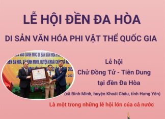 Lễ hội đền Đa Hòa là Di sản văn hóa phi vật thể quốc gia