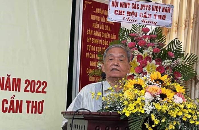 Nhà thơ lão thành Lê Chí có những đóng góp tâm huyết sâu sắc cho Hội Nhà văn Việt Nam