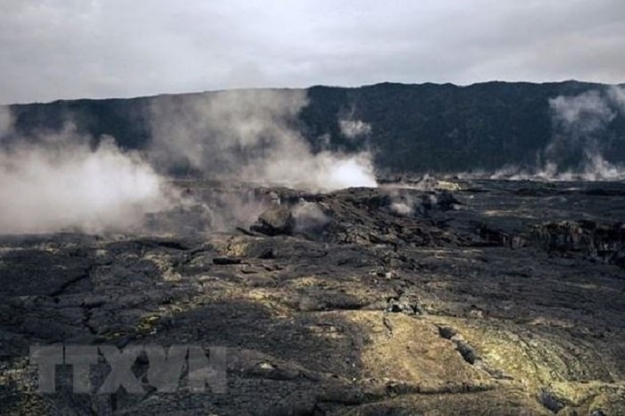 Núi lửa Nyamuragira ở Cộng hòa Dân chủ Congo 'thức giấc' sau hơn 10 năm