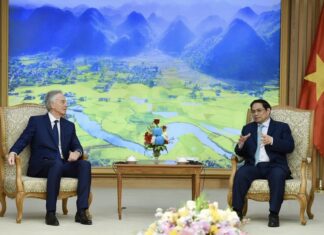 Thủ tướng Phạm Minh Chính tiếp cựu Thủ tướng Anh Tony Blair