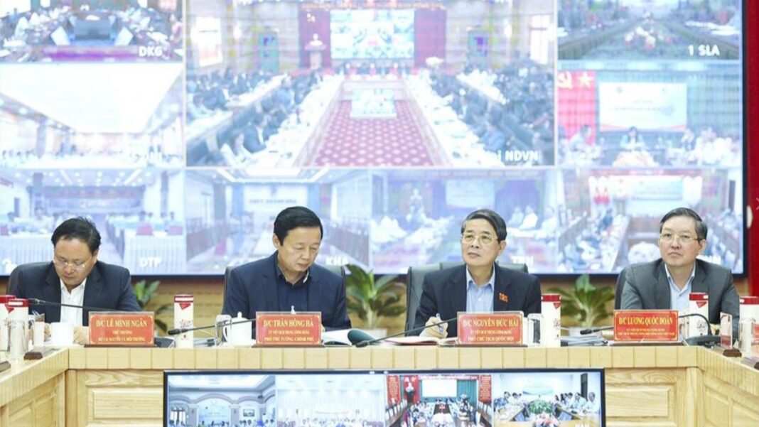 Phó Chủ tịch Quốc hội Nguyễn Đức Hải dự Hội thảo lấy ý kiến doanh nghiệp về dự thảo Luật Đất đai (sửa đổi)
