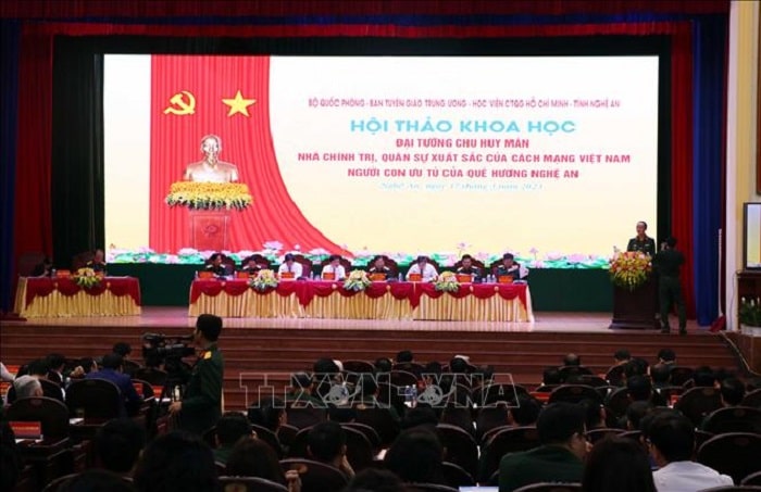 Đại tướng Chu Huy Mân - quê hương luôn trong tim