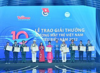 Tuyên dương 10 Gương mặt trẻ Việt Nam tiêu biểu năm 2022