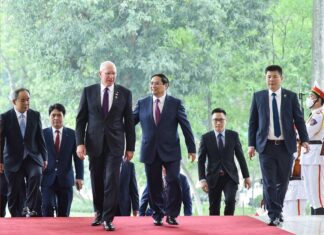 Thủ tướng Chính phủ Phạm Minh Chính tiếp Toàn quyền Australia David Hurley