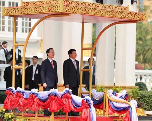 13 min 4 527x420 - Lễ đón Chủ tịch nước Võ Văn Thưởng thăm chính thức Lào