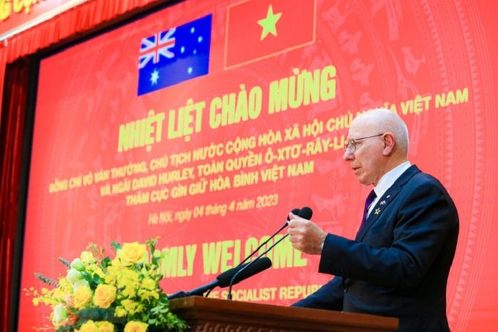 2 min 9 - Chủ tịch nước Võ Văn Thưởng và Toàn quyền Úc thăm Cục Gìn giữ Hòa bình Việt Nam