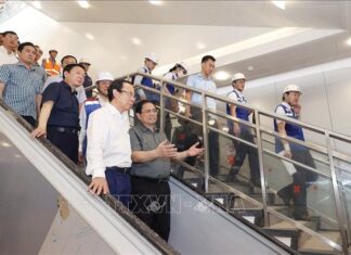 Thủ tướng kiểm tra dự án giao thông trọng điểm tại TP Hồ Chí Minh