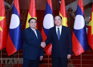 Thủ tướng Phạm Minh Chính hội kiến Thủ tướng Lào Sonexay Siphandone 3