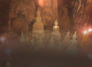 Lào phát hiện nhiều tượng Phật bằng vàng cùng nhiều cổ vật quý
