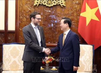 Chủ tịch nước Võ Văn Thưởng tiếp Đại sứ Vương quốc Anh tại Việt Nam