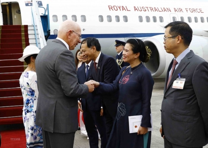 Toàn quyền Australia David Hurley rời TP.HCM, kết thúc tốt đẹp chuyến thăm Việt Nam
