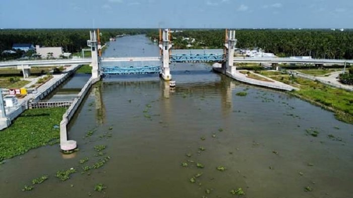 Hệ thống cống Cái Lớn - Cái Bé còn tồn tại nhiều hạn chế cần sớm được khắc phục