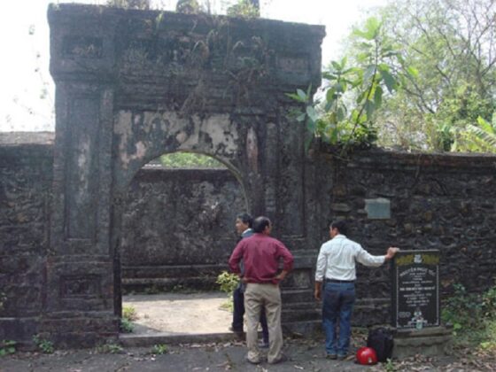 Hiện trạng lăng Trường Hưng (lăng của ch&uacute;a Hiền Vương, h&uacute;y Nguyễn Ph&uacute;c Tần), năm 2019, tại tỉnh Thừa Thi&ecirc;n - Huế .