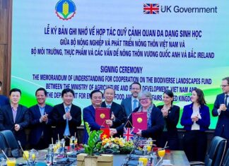 Anh viện trợ Việt Nam hơn 720 tỷ đồng cho Quỹ đa dạng sinh học