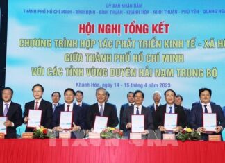 TP. HCM và 6 tỉnh duyên hải Nam Trung Bộ hợp tác phát triển kinh tế – xã hội TP. HCM và 6 tỉnh duyên hải Nam Trung Bộ hợp tác phát triển kinh tế - xã hội