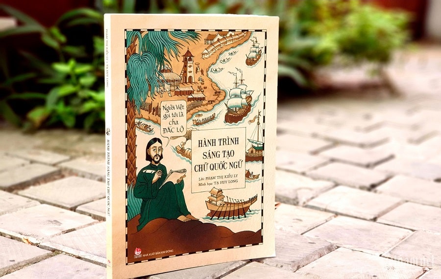 Nhà xuất bản Kim Đồng cùng Viện Pháp tại Hà Nội vừa tổ chức buổi giới thiệu cuốn sách Alexandre de Rhodes và hành trình sáng tạo chữ Quốc ngữ (Người Việt gọi tôi là cha Đắc Lộ - Hành trình sáng tạo chữ Quốc ngữ) Nhà xuất bản Kim Đồng cùng Viện Pháp tại Hà Nội vừa tổ chức buổi giới thiệu cuốn sách Alexandre de Rhodes và hành trình sáng tạo chữ Quốc ngữ (Người Việt gọi tôi là cha Đắc Lộ - Hành trình sáng tạo chữ Quốc ngữ)