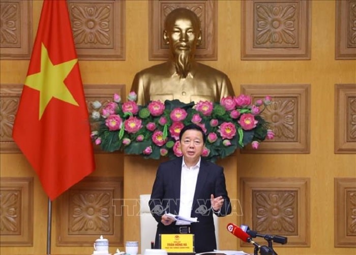 Pho Thu tuong Tran Hong Ha phat bieu ket luan min - Phó Thủ tướng Trần Hồng Hà: Tháo gỡ khó khăn từng dự án để thúc đẩy giải ngân vốn đầu tư công