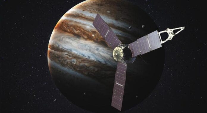 Tàu thăm dò Juno của NASA hoàn thành 50 lần bay quanh Sao Mộc Tàu thăm dò Juno của NASA hoàn thành 50 lần bay quanh Sao Mộc