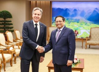 Thủ tướng Phạm Minh Chính tiếp Ngoại trưởng Mỹ Antony Blinken