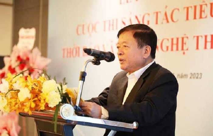 Trưởng ban chỉ đạo cuộc thi PGS.TS Đỗ Hồng Quân – Bí thư Đảng đoàn, Chủ tịch Liên hiệp các Hội VHNT Việt Nam đánh giá cao sáng kiến của thời báo văn học nghệ thuật trong phát động cuộc thi về sáng tác tiểu thuyết, đặc biệt trong bối cảnh diễn ra rất nhiều sự kiện lịch sử – văn hóa của đất nước.