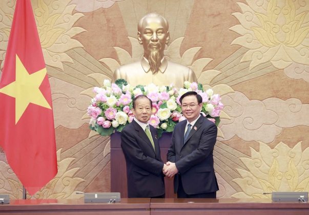 1 603x420 - Chủ tịch Quốc hội tiếp Chủ tịch Liên minh Nghị sỹ Hữu nghị Nhật-Việt