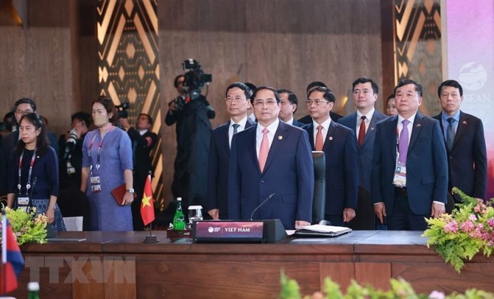 1 min 25 693x420 - Thủ tướng Phạm Minh Chính dự lễ khai mạc Hội nghị Cấp cao ASEAN 42