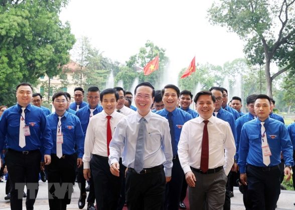 Chủ tịch nước gặp mặt thanh ni&ecirc;n ti&ecirc;n tiến l&agrave;m theo lời B&aacute;c năm 2023