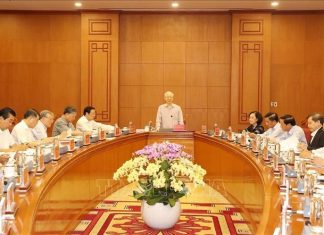 [Photo] Tổng Bí thư Nguyễn Phú Trọng chủ trì họp Thường trực BCĐ Trung ương về phòng, chống tham nhũng, tiêu cực