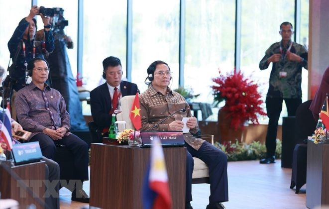 3 min 30 661x420 - Thủ tướng Phạm Minh Chính dự Phiên họp hẹp Hội nghị cấp cao ASEAN 42
