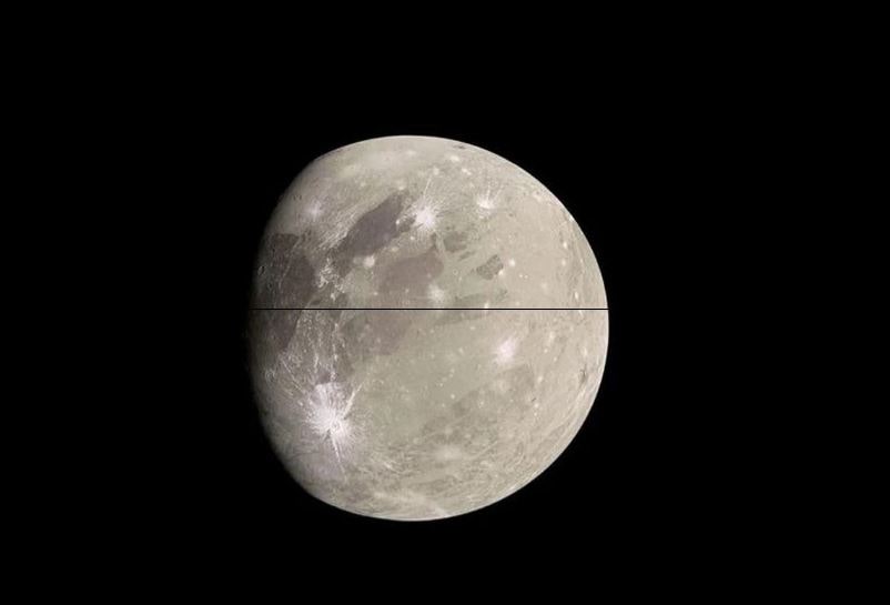 Một ngày ở Ganymede bằng 7 ngày trên Trái đất