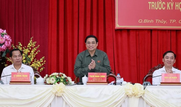 4 min 40 708x420 - Thủ tướng Phạm Minh Chính tiếp xúc cử tri thành phố Cần Thơ