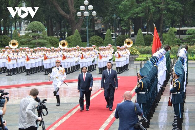 4 min 5 630x420 - Thủ tướng Phạm Minh Chính chủ trì lễ đón Thủ tướng Đại Công quốc Luxembourg