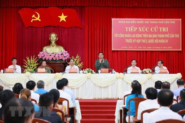 6 min 32 630x420 - Thủ tướng Phạm Minh Chính tiếp xúc cử tri thành phố Cần Thơ