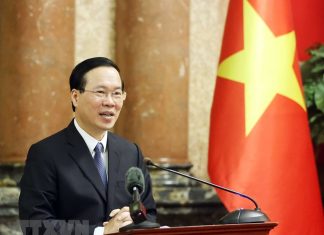 Chủ tịch nước Võ Văn Thưởng gặp mặt đại biểu người có công tỉnh Vĩnh Long