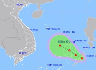 Áp thấp nhiệt đới vào Biển Đông, miền Trung giảm nắng nóng