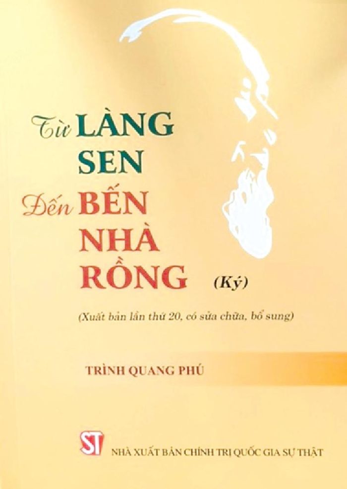 Bia cuon sach Tu Lang Sen den Ben Nha Rong - 'Từ Làng Sen đến Bến Nhà Rồng'