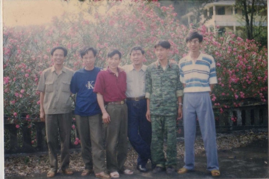 Các nhà văn tại trại viết Đồ Sơn 1995