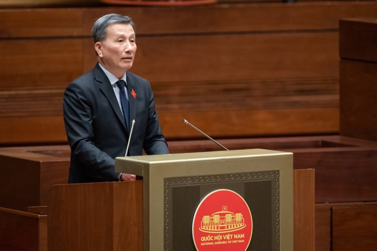 Chủ nhiệm Ủy ban Khoa học, Công nghệ và Môi trường Lê Quang Huy.