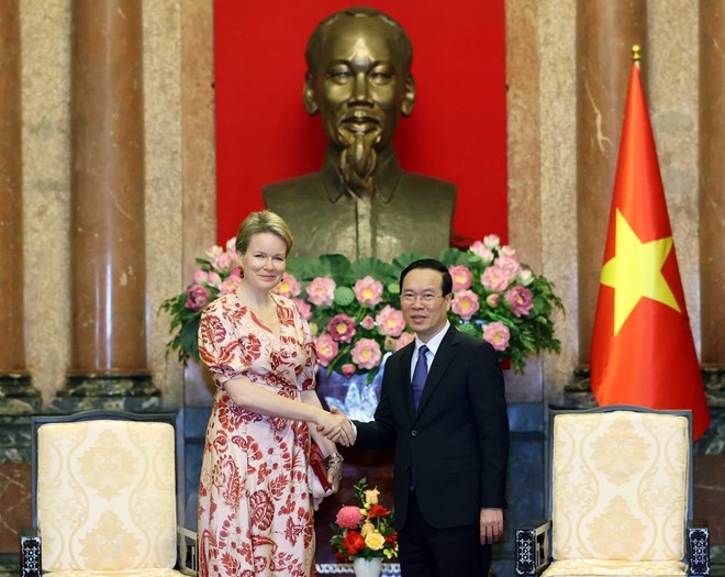 Chu tich nuoc mong muon UNICEF Bi tiep tuc ho tro Viet Nam - Chủ tịch nước mong muốn UNICEF Bỉ hỗ trợ Việt Nam trong giáo dục và y tế
