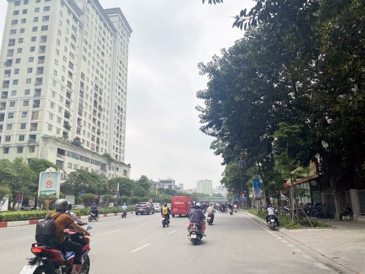 Đường Nguyễn Chí Thanh sau hàng loạt “scandal” nay đã thay thế bằng các loại cây bóng mát phù hợp hơn…