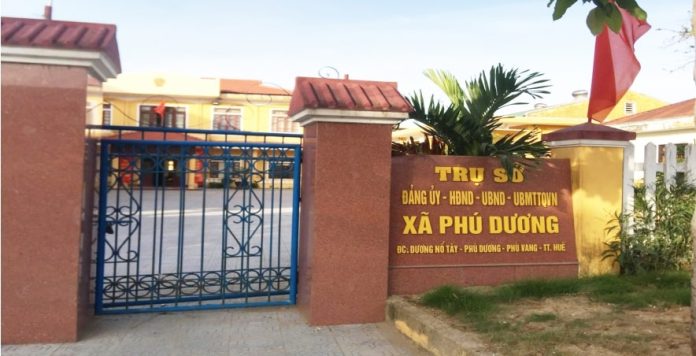 Giới thiệu khái quát xã Phú Dương - thành phố Huế - tỉnh Thừa Thiên Huế