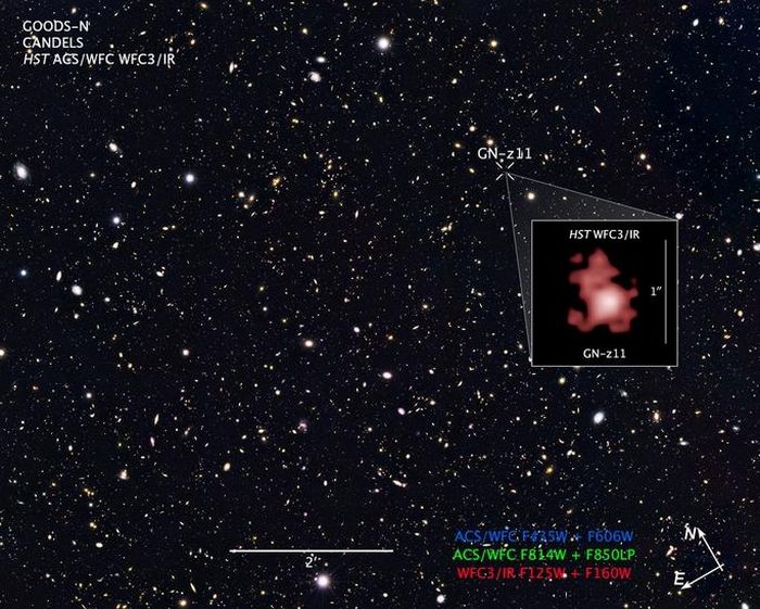 NASA chụp được 'quái vật xanh' chưa từng thấy, ra đời 13,4 tỉ năm trước