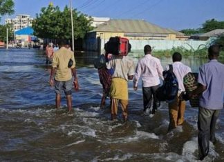 200.000 người phải sơ tán do lũ lụt ở miền Trung Somalia